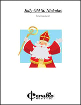 Jolly Old Saint Nicholas TTBB choral sheet music cover